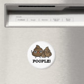 Popeople Funny Poop People pun Magneet (Insitu (Vaatwasser))