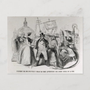 Popery of No Popery? 1850 Briefkaart