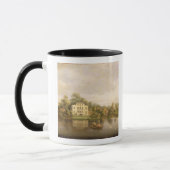 Pope's Villa, Twickenham, c.1765 (olie op doek) Mok (Links)