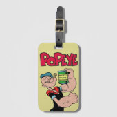 Popeye-Bagagelabel Bagagelabel (Voorkant (verticaal))