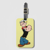 Popeye-Bagagelabel Bagagelabel (Voorkant (verticaal))