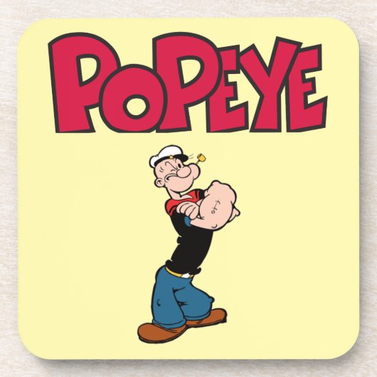 Popeye Beverage Coaster Bier Onderzetter (Voorkant)