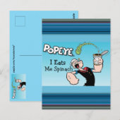 Popeye-Briefkaart Briefkaart (Voorkant / Achterkant)