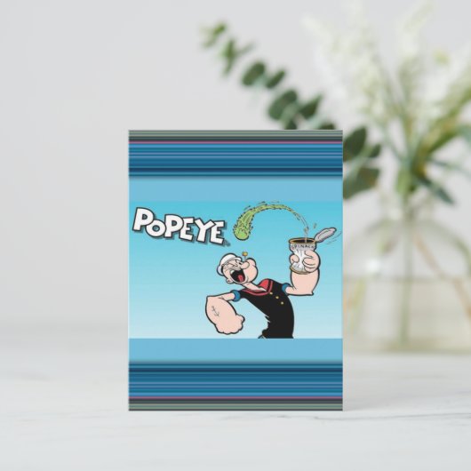 Popeye-Briefkaart Briefkaart (Staand voorkant)