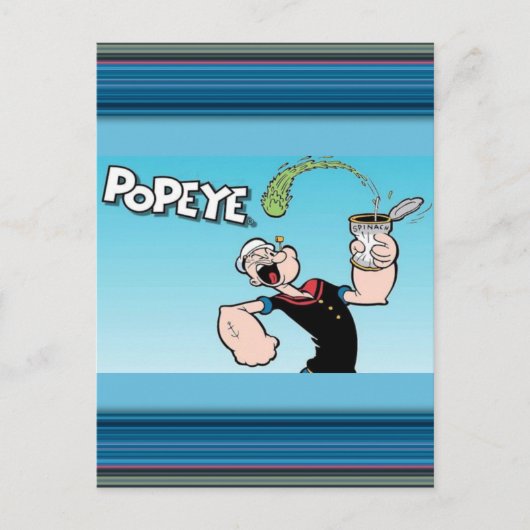 Popeye-Briefkaart Briefkaart (Voorkant)