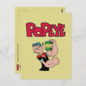 Popeye-Briefkaart Briefkaart (Voorkant / Achterkant)