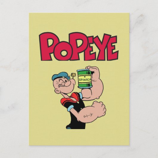 Popeye-Briefkaart Briefkaart (Voorkant)