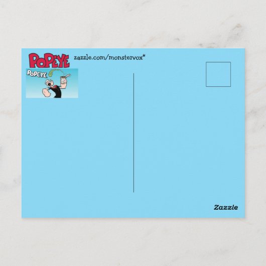 Popeye-Briefkaart Briefkaart (Achterkant)