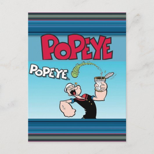 Popeye-Briefkaart Briefkaart (Voorkant)