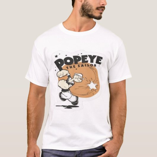 Popeye de zeeman t-shirt (Voorkant)