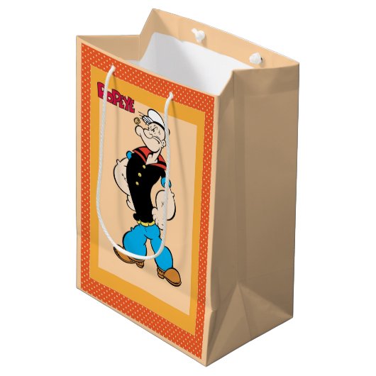 Popeye Gift Bag Medium Cadeauzakje (Voorkant Gekanteld)