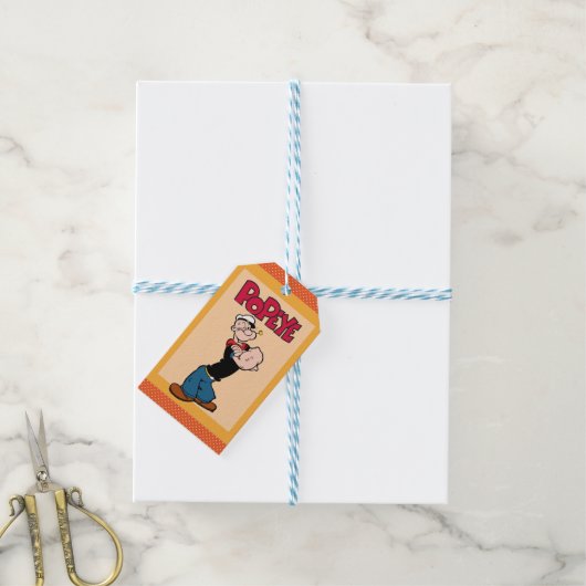 Popeye Gift Label Cadeaulabel (Met Touw)