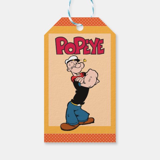 Popeye Gift Label Cadeaulabel (Achterkant)