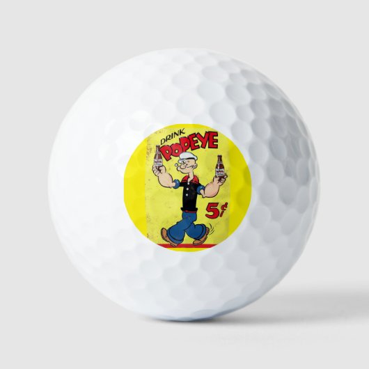 Popeye golfballen (Voorkant)