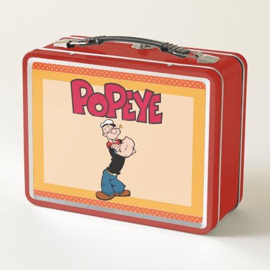 Popeye lunchbox (Achterkant)