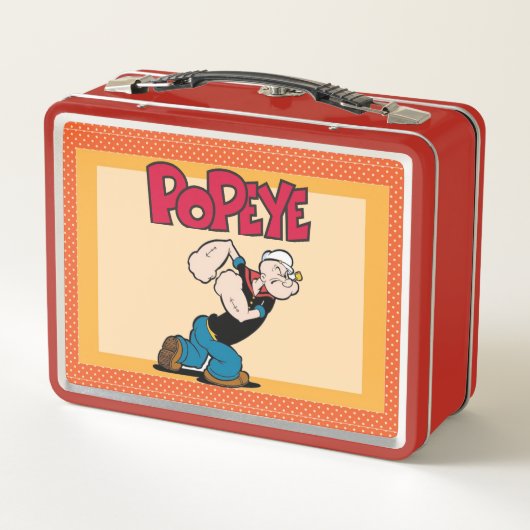 Popeye lunchbox (Achterkant)