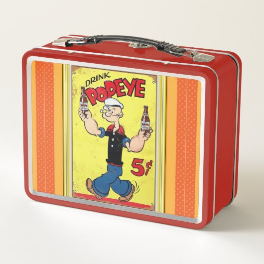 Popeye lunchbox (Achterkant)