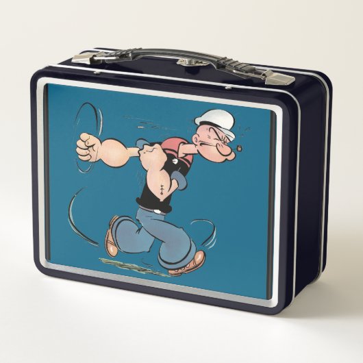 Popeye lunchbox (Achterkant)