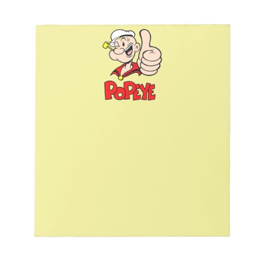 Popeye-Notitieblok Notitieblok (Voorkant)