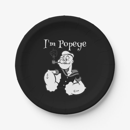 Popeye Paper-Bord Papieren Bordje (Voorkant)