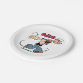 Popeye Paper-Bord Papieren Bordje (Gekanteld)