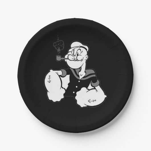 Popeye Paper-Bord Papieren Bordje (Voorkant)