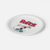Popeye Paper-Bord Papieren Bordje (Gekanteld)