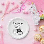 Popeye Paper-Bord Papieren Bordje (Feest)