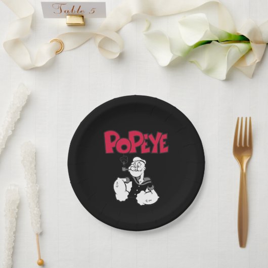 Popeye Paper-Bord Papieren Bordje (Huwelijk)