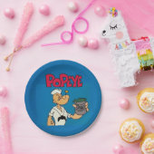 Popeye Paper-Bord Papieren Bordje (Feest)