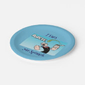 Popeye Paper-Bord Papieren Bordje (Gekanteld)