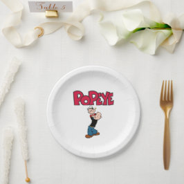 Popeye Paper-Bord Papieren Bordje
