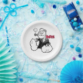 Popeye Paper-Bord Papieren Bordje (Feest)