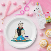 Popeye Paper-Bord Papieren Bordje (Feest)