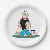 Popeye Paper-Bord Papieren Bordje (Voorkant)