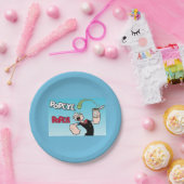 Popeye Paper-Bord Papieren Bordje (Feest)