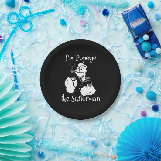 Popeye Paper-Bord Papieren Bordje (Feest)