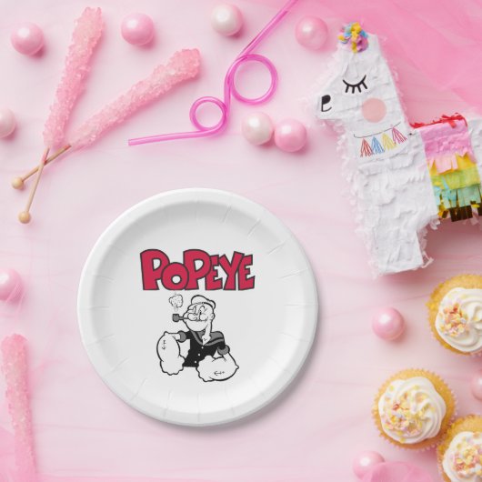 Popeye Paper-Bord Papieren Bordje (Feest)