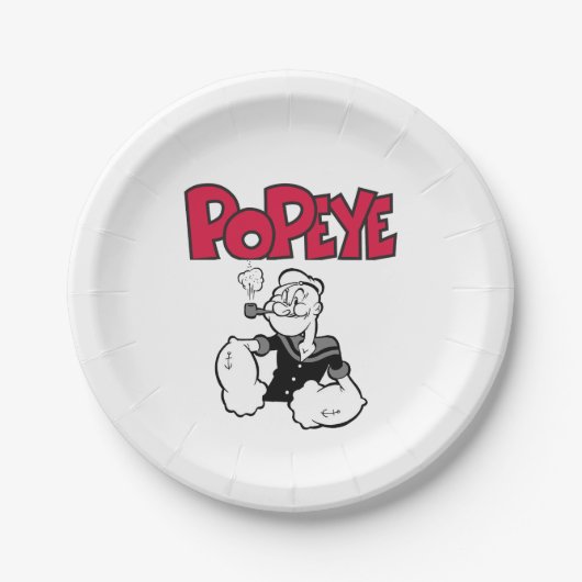 Popeye Paper-Bord Papieren Bordje (Voorkant)