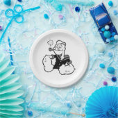 Popeye Paper-Bord Papieren Bordje (Feest)