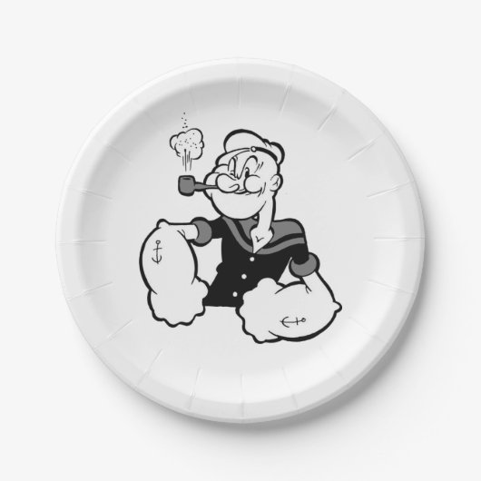 Popeye Paper-Bord Papieren Bordje (Voorkant)