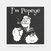Popeye Paper Napkin Servet (Voorkant)