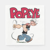 Popeye Paper Napkin Servet (Voorkant)