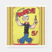 Popeye Paper Napkin Servet (Voorkant)