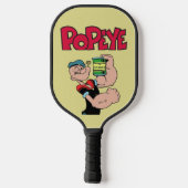 Popeye Pickleball Paddle (Achterkant)