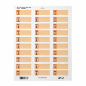 Popeye retouradreslabel etiket (Full Sheet)