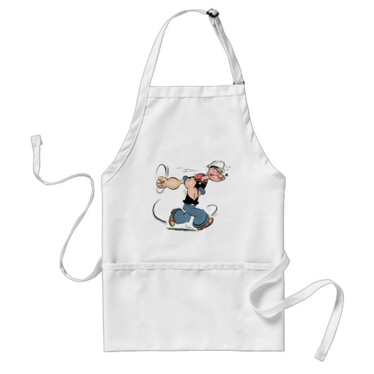 Popeye-Schort Standaard Schort (Voorkant)