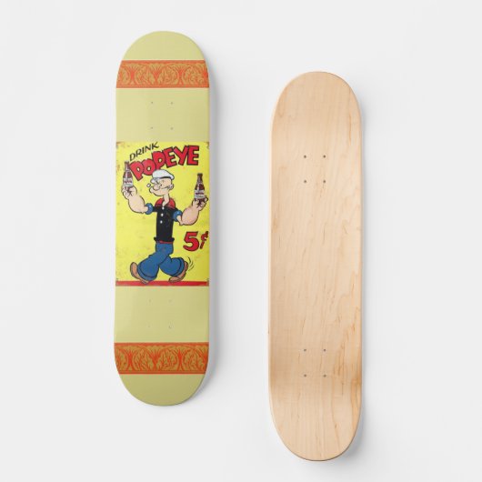 Popeye Skateboard (Voorkant)
