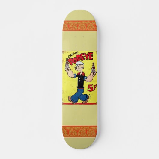 Popeye Skateboard (Voorkant)
