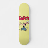 Popeye Skateboard (Voorkant)